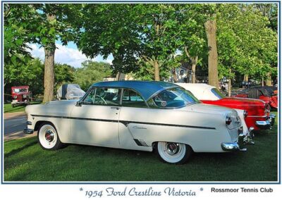 Alternative Text 1954 Ford Crestline Victoria